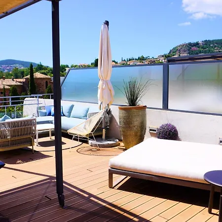 Avec Rooftop, Jacuzzi & Vue By Palmazur * Мандельё-ла-Напуль