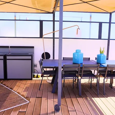 빌라 Avec Rooftop, Jacuzzi & Vue By Palmazur *