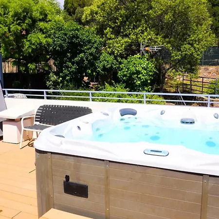 Avec Rooftop, Jacuzzi & Vue By Palmazur * 망들리유 라 나플
