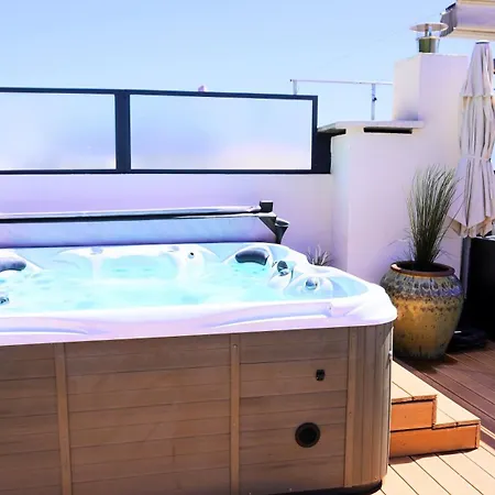 Avec Rooftop, Jacuzzi & Vue By Palmazur Villa Mandelieu