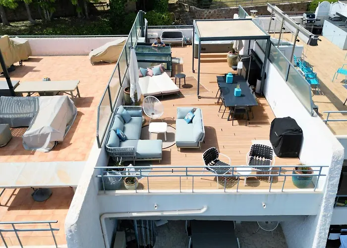 别墅 Avec Rooftop, Jacuzzi & Vue By Palmazur