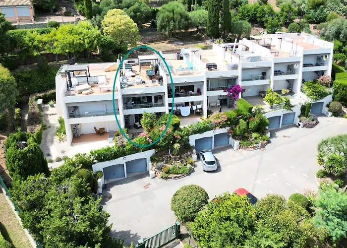 Avec Rooftop, Jacuzzi & Vue By Palmazur Mandelieu